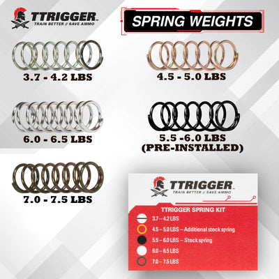 TTrigger Dry Fire Training Magazine Springs Kit
